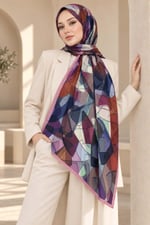 Desenli Soft Şal - 024