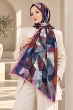 Desenli Soft Şal - 024