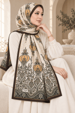 Desenli Soft Şal - 026
