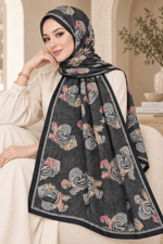Desenli Soft Şal - 029