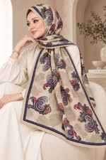 Desenli Soft Şal - 030