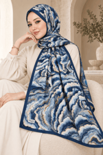 Desenli Soft Şal - 032