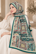 Desenli Soft Şal - 034