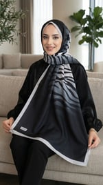 Desenli Soft Şal - 035
