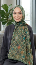 Desenli Soft Şal - 036