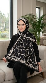 Desenli Soft Şal - 037