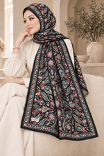 Desenli Soft Şal - 040