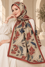 Desenli Soft Şal - 042
