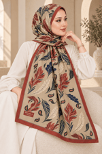 Desenli Soft Şal - 042