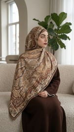 Desenli Soft Şal - 048