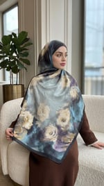 Desenli Soft Şal - 054