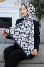 Desenli Soft Şal - 055