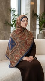 Desenli Soft Şal - 060