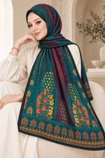 Desenli Soft Şal - 065