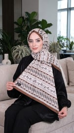 Desenli Soft Şal - 070