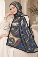Desenli Soft Şal - 080