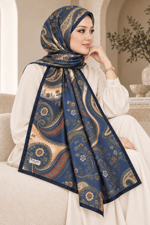 Desenli Soft Şal - 080