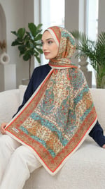Desenli Soft Şal - 084