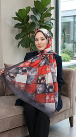 Desenli Soft Şal - 091