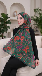 Desenli Soft Şal - 092
