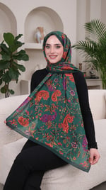 Desenli Soft Şal - 092