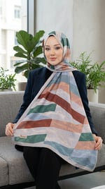 Desenli Soft Şal - 095