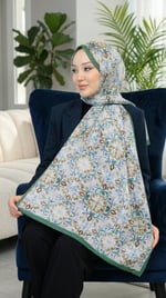 Desenli Soft Şal - 117