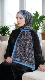 Desenli Soft Şal - 121