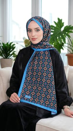 Desenli Soft Şal - 121