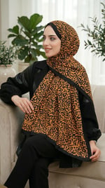 Desenli Soft Şal - 131