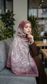 Desenli Soft Şal - 149