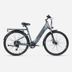 Strada E-Lite 28 inç 13 Ah 250 W Gizli Batarya Hidrolik Fren City Elektrikli Bisiklet