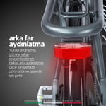 Strada E-Lite 28 inç 13 Ah 250 W Gizli Batarya Hidrolik Fren City Elektrikli Bisiklet