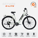 Strada E-Lite 28 inç 13 Ah 250 W Gizli Batarya Hidrolik Fren City Elektrikli Bisiklet