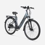 Strada E-Lite 28 inç 13 Ah 250 W Gizli Batarya Hidrolik Fren City Elektrikli Bisiklet