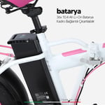 Strada E-SIS Fat Bike 20 Jant Bisiklet