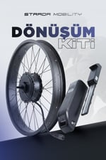 Strada Elektrikli Bisiklet Yüksek Performanslı Dönüşüm Kiti 750W