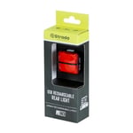 Strada R-30 300MAH Şarj Edilebilir Li-Poly Bisiklet Arka Lambası