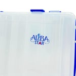 Çanta ve Kutular Albastar Çift Taraflı Sahte Balık Kutusu 14 Bölmeli 27cm x 17cm x 4cm