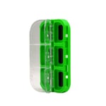 Çanta ve Kutular Albastar Elite Manyetik Balıkçılık Aksesuarı Kutusu 6,11 cm x 6,7 cm x 1,2 cm