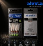 Hazır Takımlar Alesta Bonito White Tinsel Rig X0270 6K Çapari - 0.40MM NO:6
