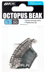 Tekli İğneler BKK Octopus Beak Olta İğnesi 50 Adet - 8-0