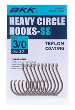 Tekli İğneler BKK SS Heavy Circle Olta İğnesi - 8-0