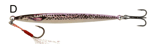 Jig Yemler Captain 3665 Cazador Slim UV 40gr Light Jig Suni Yem