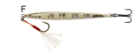 Jig Yemler Captain 3665 Cazador Slim UV 40gr Light Jig Suni Yem