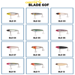 Maket Yemler Caretta Blade 60F 6 cm 6 g Maket Yem
