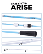 CARETTA Caretta Arise Light 2.32 Cm 1-18gr Spin Kamış Spin Kamışları