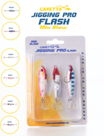 Jig Yemler Caretta Jigging Pro Flash 10Gr Jig Yem - MİX GLOW