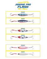 Jig Yemler Caretta Jigging Pro Flash 7Gr Jig Yem - MİX GLOW