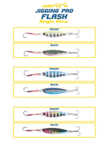 Jig Yemler Caretta Jigging Pro Flash 7Gr Jig Yem - MİX GLOW